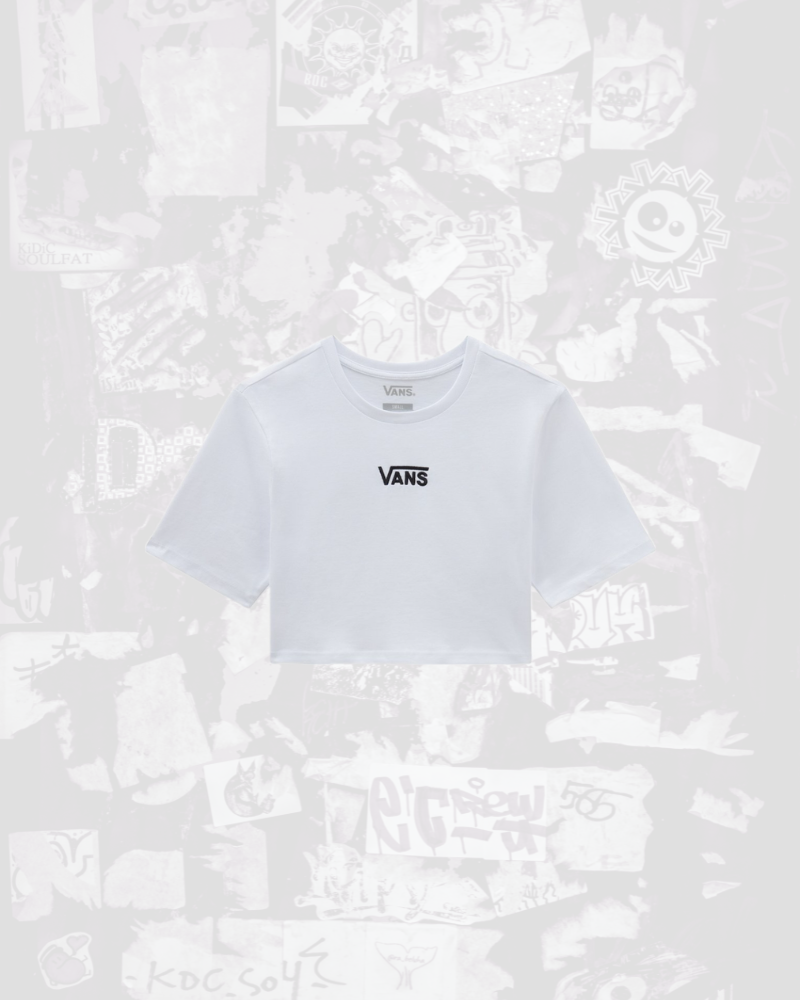 T-shirt Vans Flying V Crew Crop