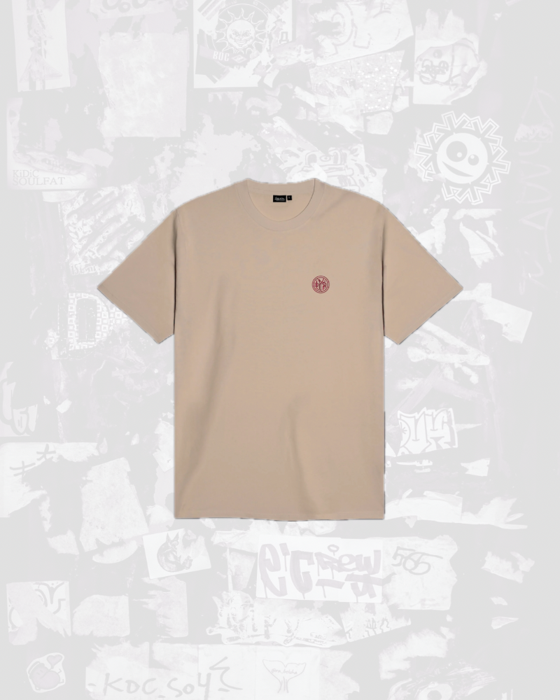 T-shirt Dolly Noire Badge Round