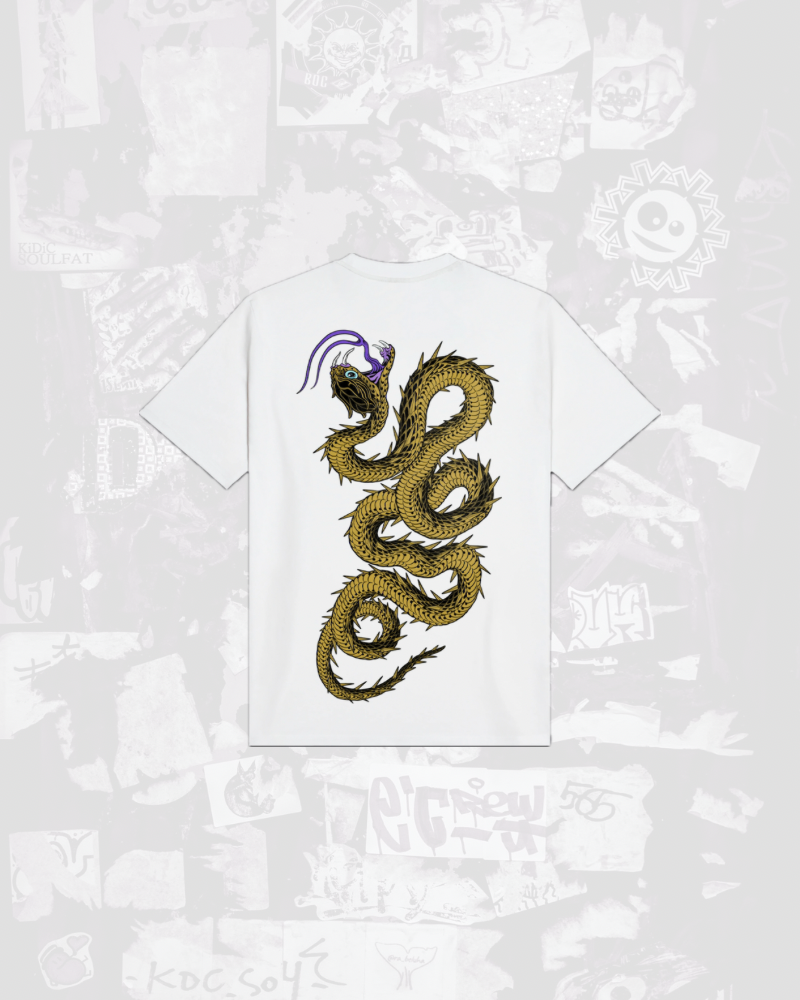 T-shirt Dolly Noire Desert Snake