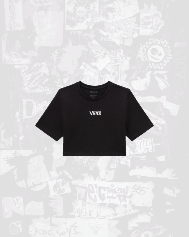 T-shirt Vans Flying V Crew Crop