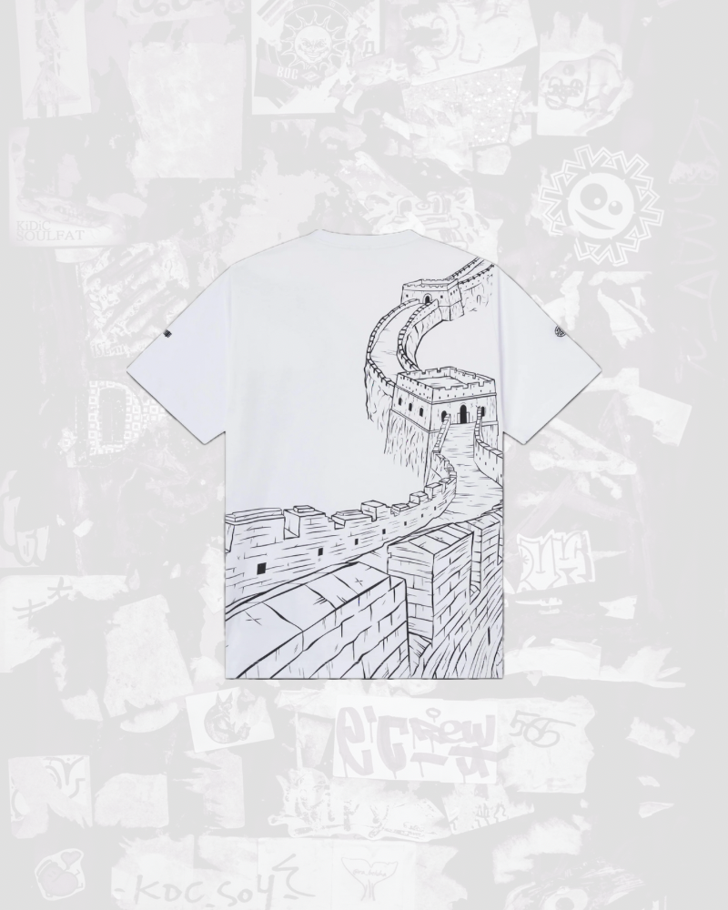 T-shirt Dolly Noire Chinese Wall Outline