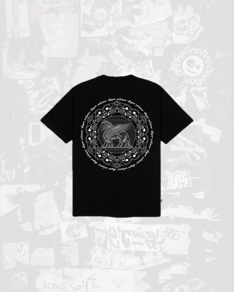 T-shirt Dolly Noire Griffin Mandala