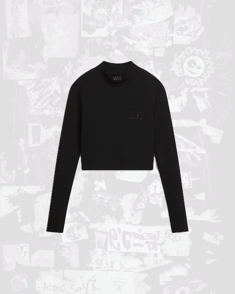 T-shirt maniche lunghe Vans Mini Mock Neck