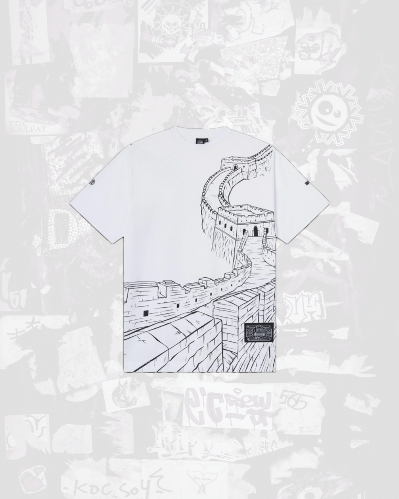 T-shirt Dolly Noire Chinese Wall Outline