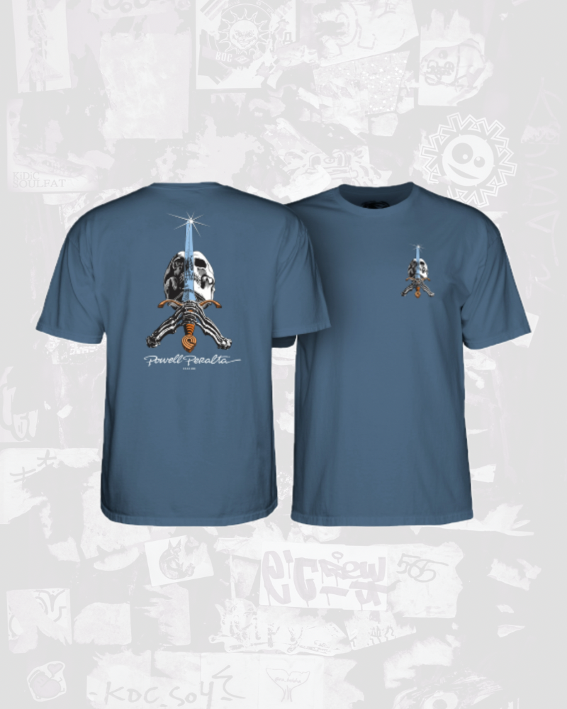 T-shirt Power Peralta Skull