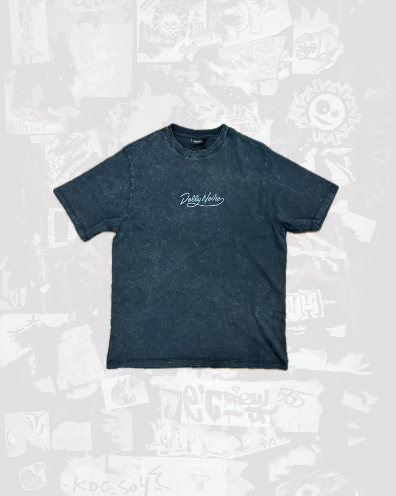 T-shirt Acid Black