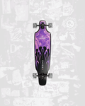 Skateboard Globe Outlier Purple Flames